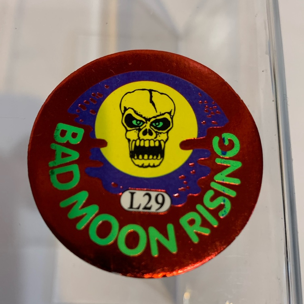 Bad Moon Rising 29 Special Edition Collector Cap Slammer Whammers POG